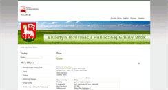 Desktop Screenshot of bip.brok.pl